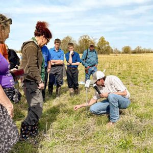 David Russell instructs farmers at an Alabama Cooperative Extension System field day.