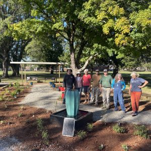 Talladega County Master Gardeners worked for two days to build a garden at the Presbyterian Home for Children.