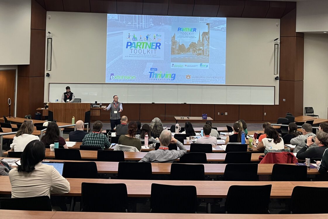 Mitch Carter and Jeffrey LaMondia present at the national Active Living Conference.