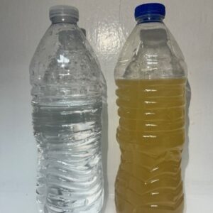 Figure 2. Clay turbidity 0 days after agitation