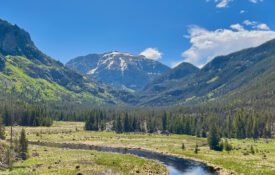 Rocky Mountain National Park Backpacking in Colorado