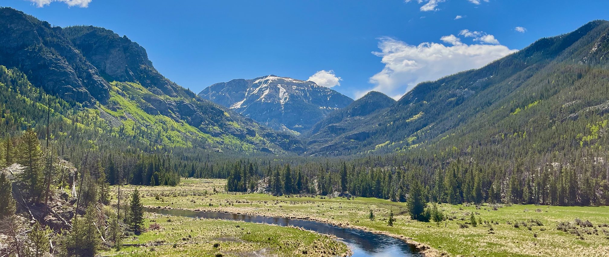 Rocky Mountain National Park Backpacking in Colorado