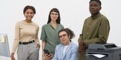 young people at work