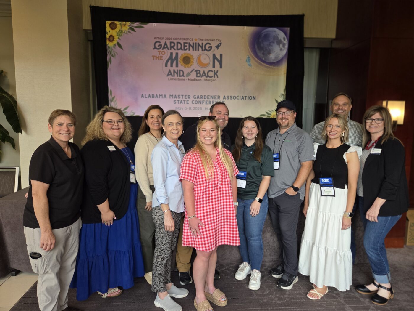 Members of the Home Horticulture team of Alabama Extension at Auburn University during the conference.