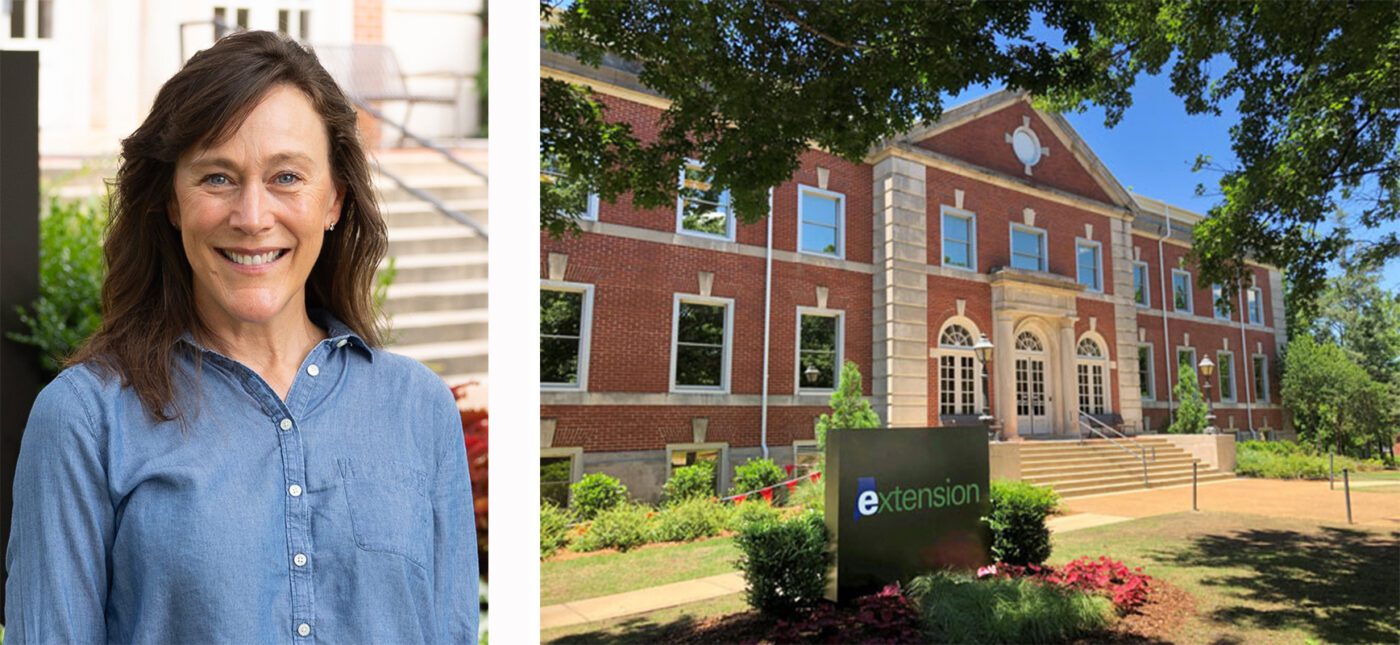 Eve Brantley and Duncan Hall at Auburn University