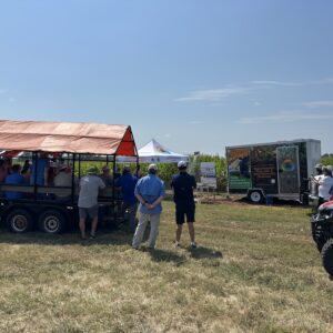 Figure 4. Future of Farming team at the Tennessee Valley field day