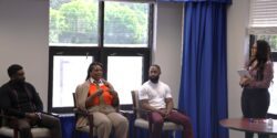 Small Business Cafe speakers with Marisa Hawkins