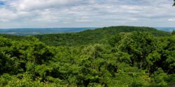Panoramic view from Monte Sano State Park in Alabama