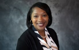 Studio headshot of Amelia Mitchell