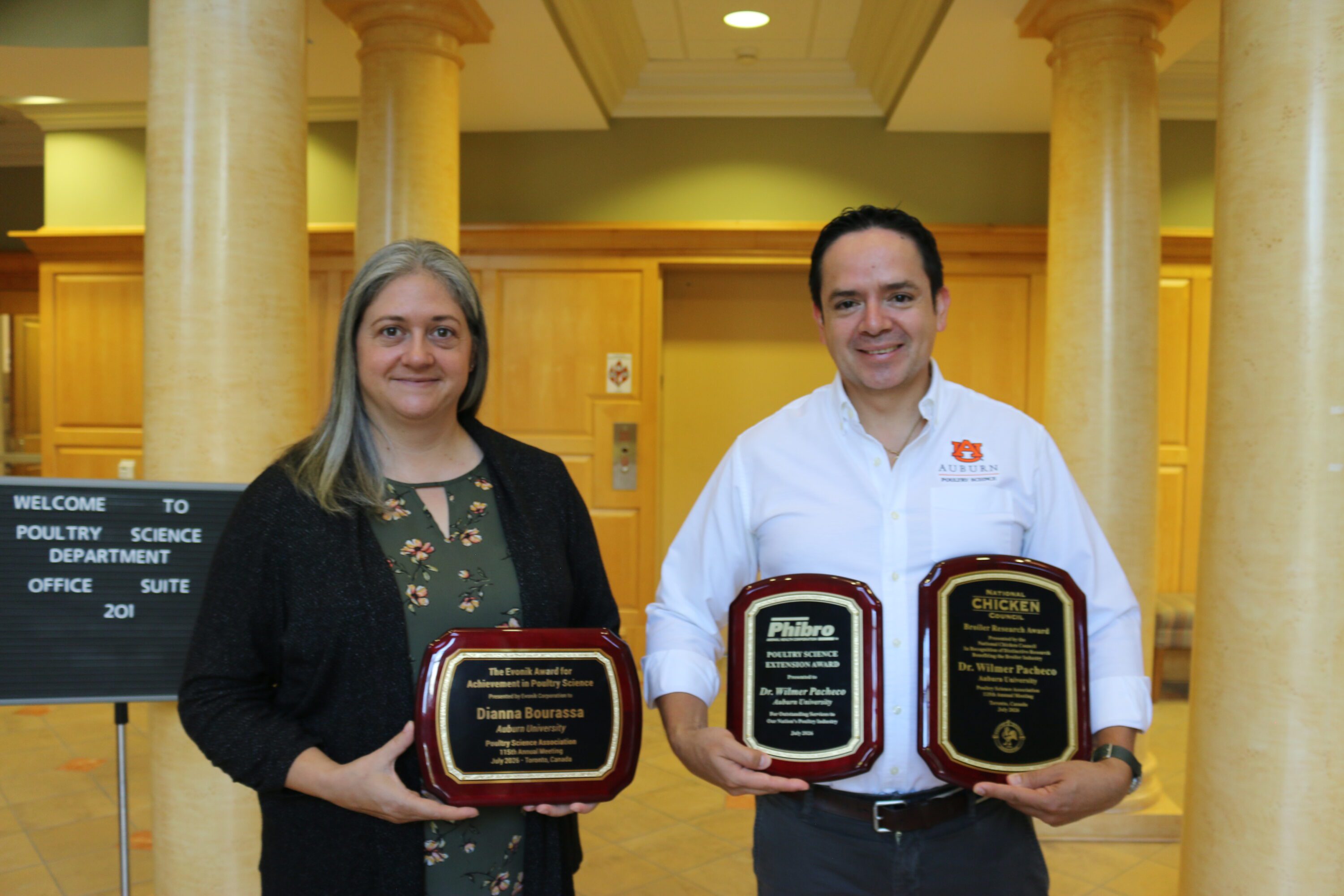 Faculty with awards