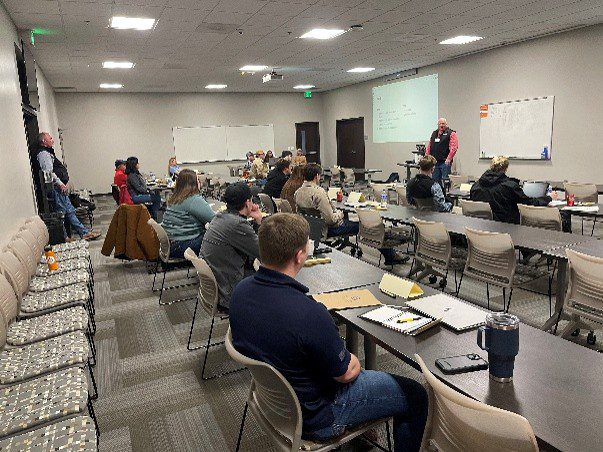 Figure 4. Workshop attendees learn to identify and improve communication and leadership skills in Unlock Your Potential.